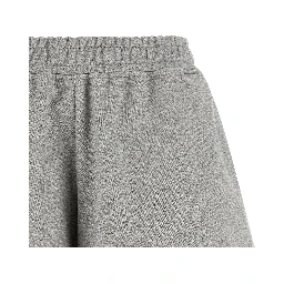 Gray Organic Cotton Bermuda Shorts