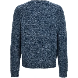 Blue Wool Cardigan