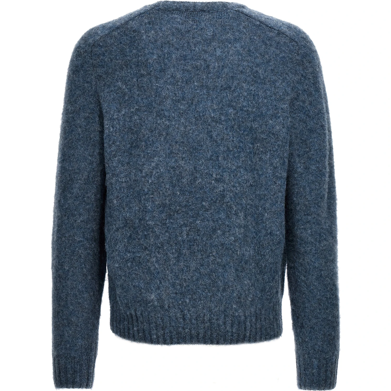 Blue Wool Cardigan