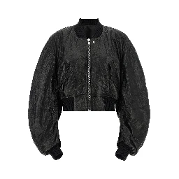 Black Lamb Leather Leather Jacket