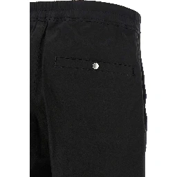 Black Cotton Joggers (Workout Pants)