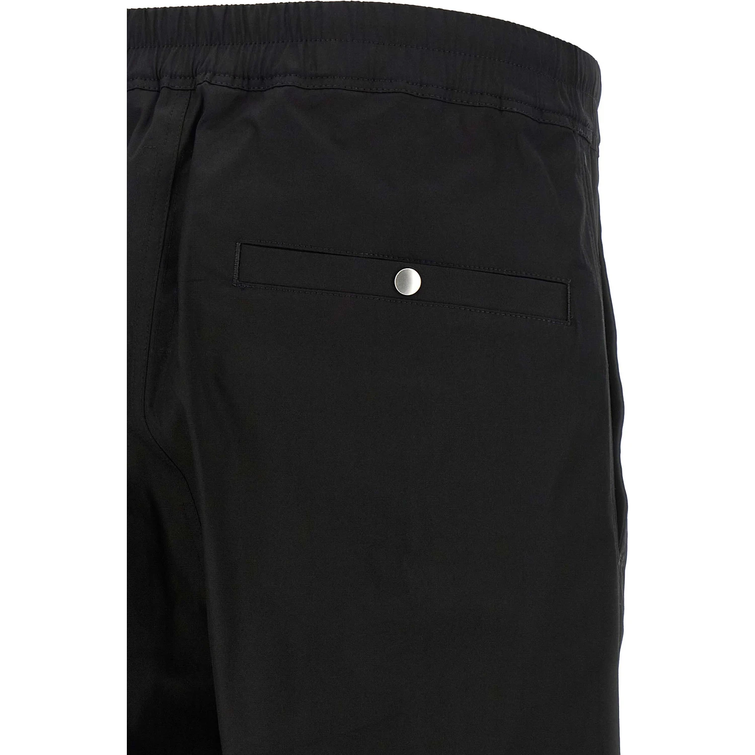 Black Cotton Joggers (Workout Pants)