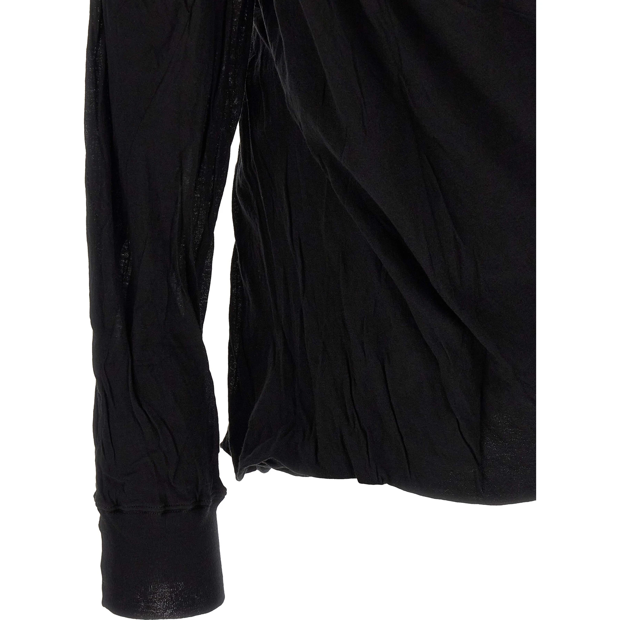 Black Cotton T-Shirt