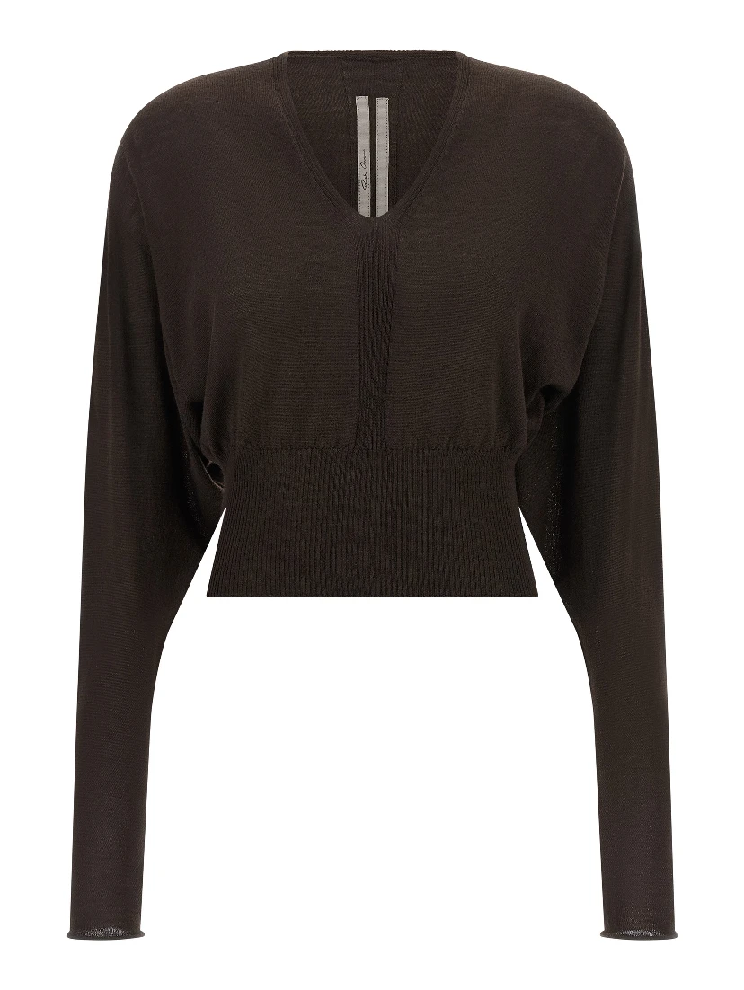 Brown Virgin Wool Shirt