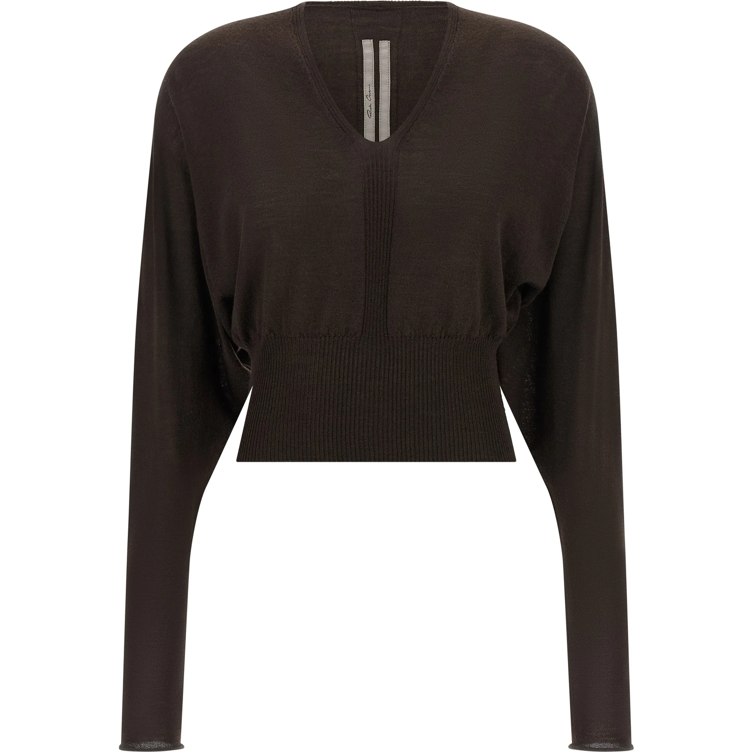 Brown Virgin Wool Shirt