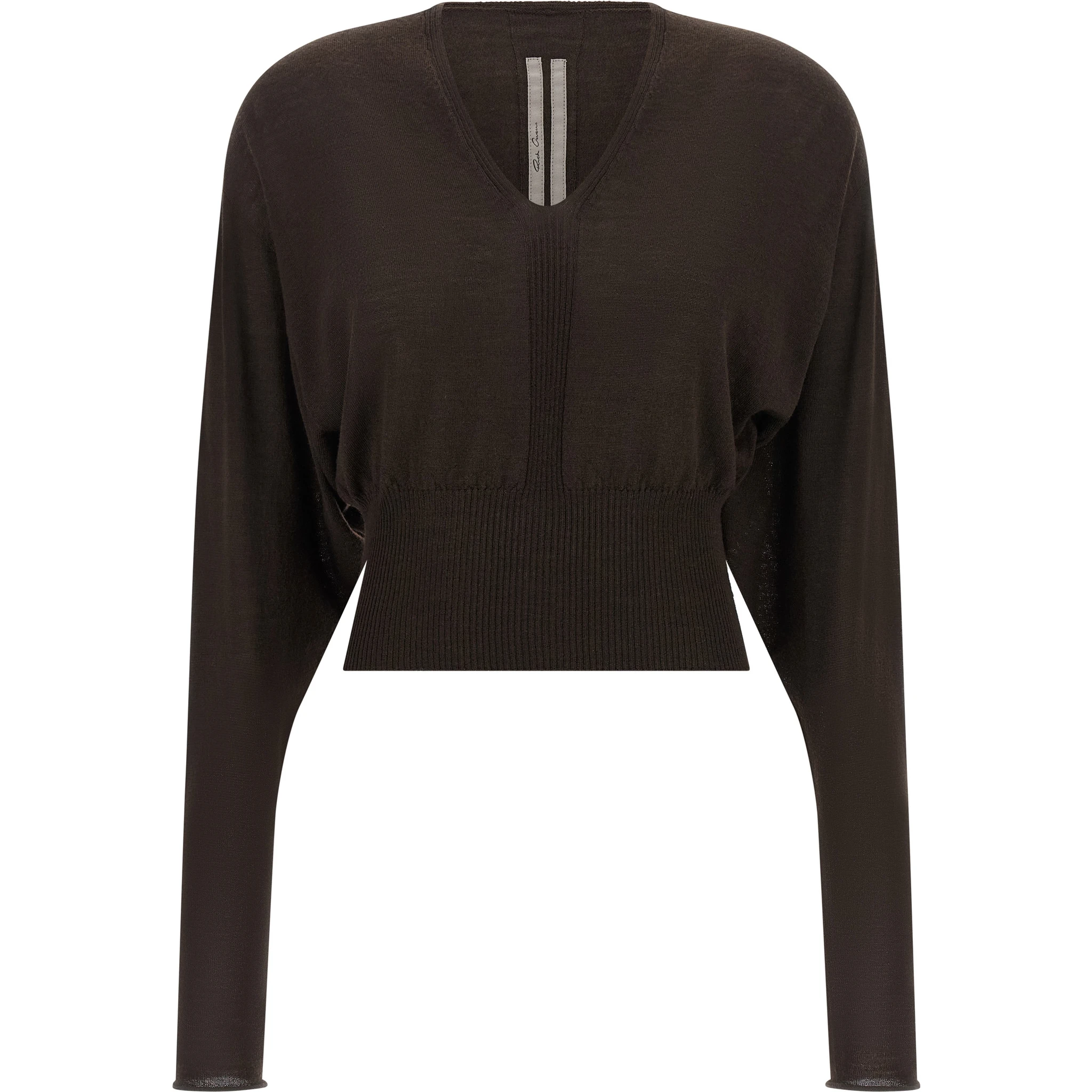 Brown Virgin Wool Shirt
