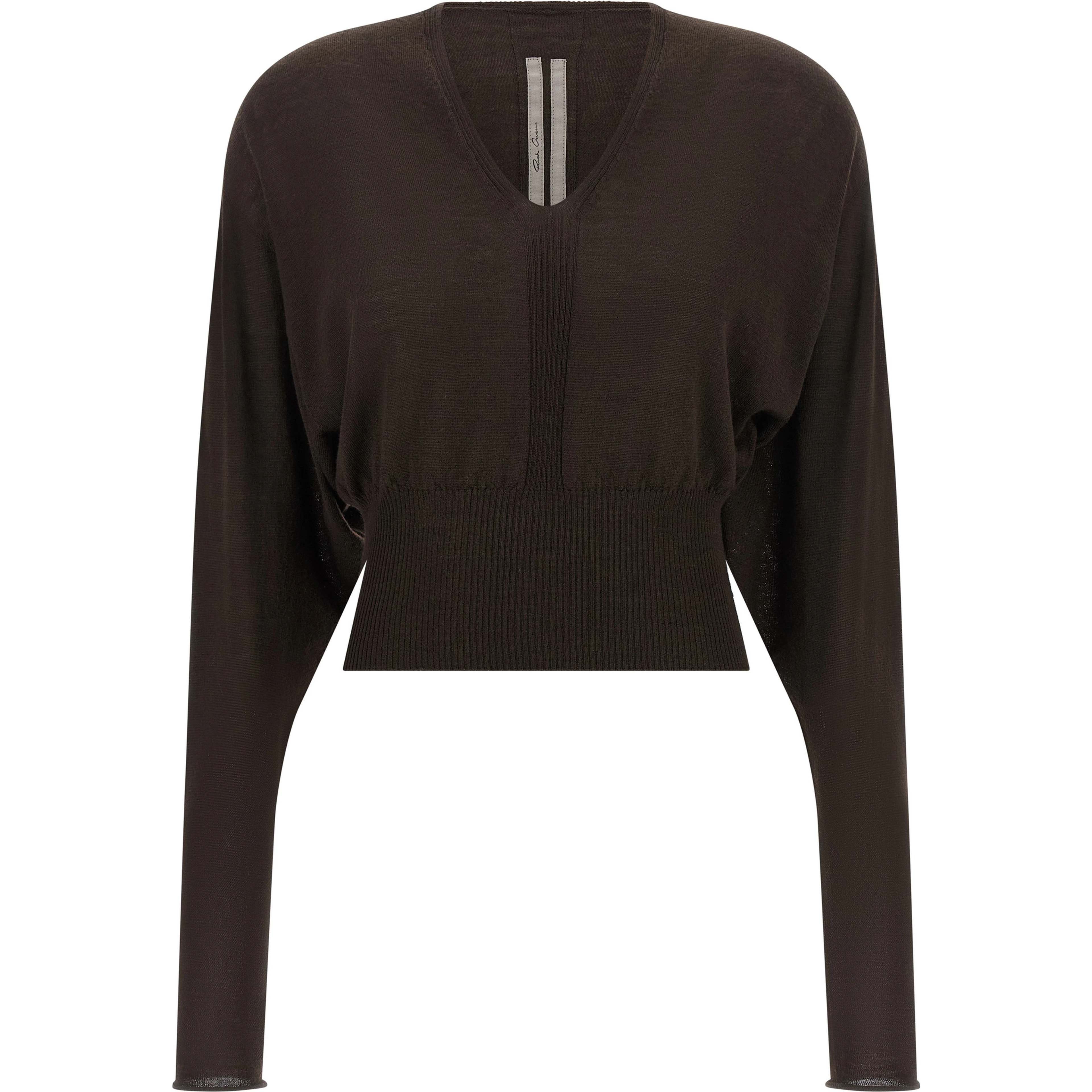Brown Virgin Wool Shirt