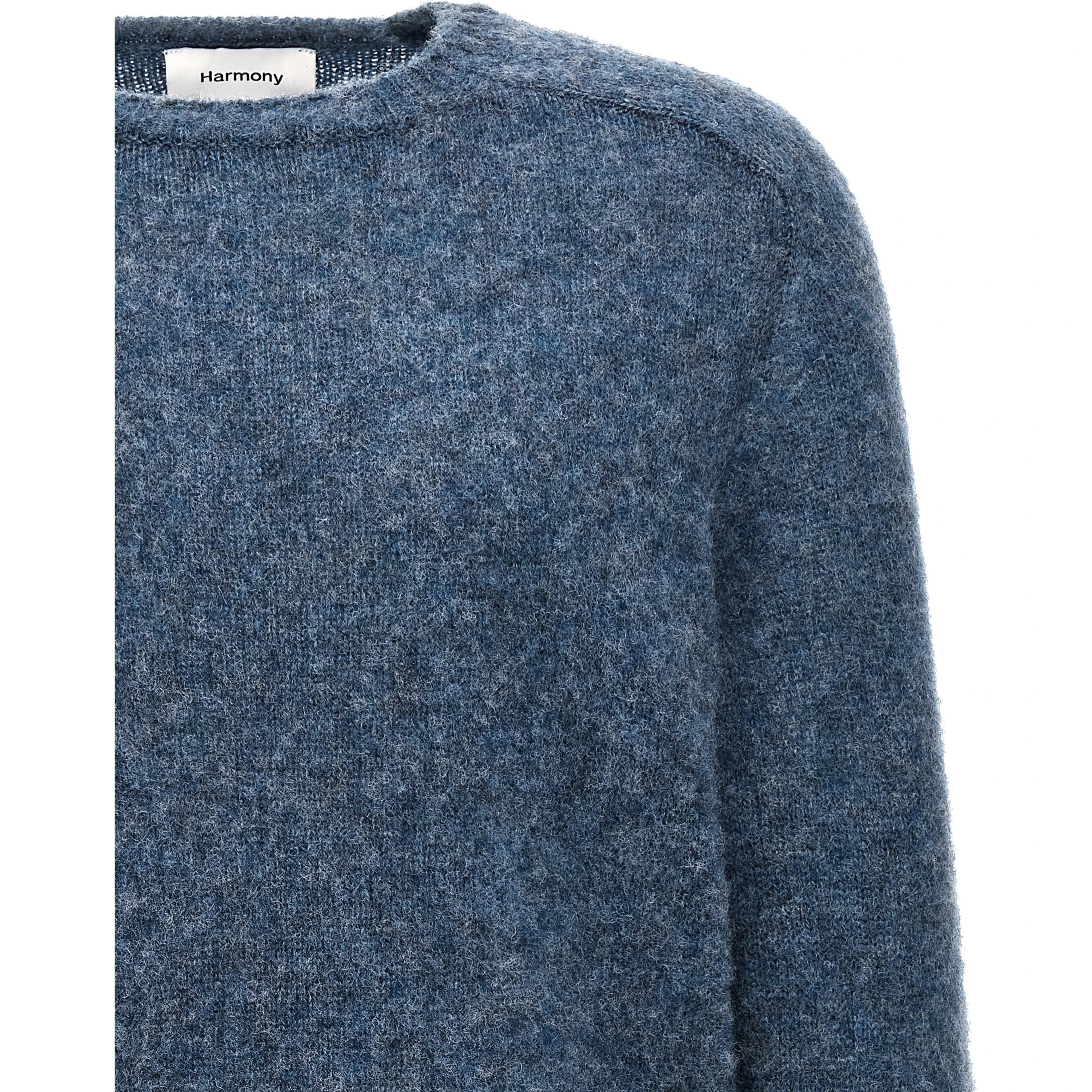 Blue Wool Cardigan