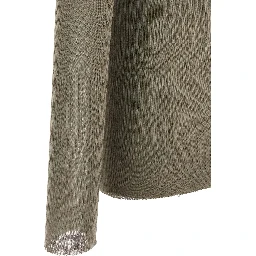 Gray Viscose T-Shirt