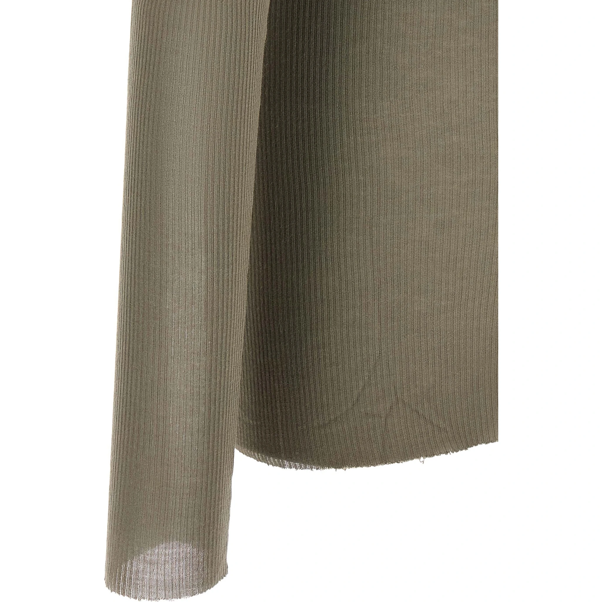 Gray Viscose T-Shirt