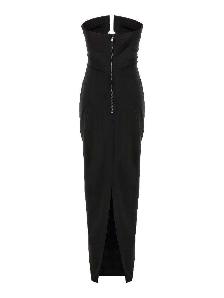 Black Wool Long Dress alternative