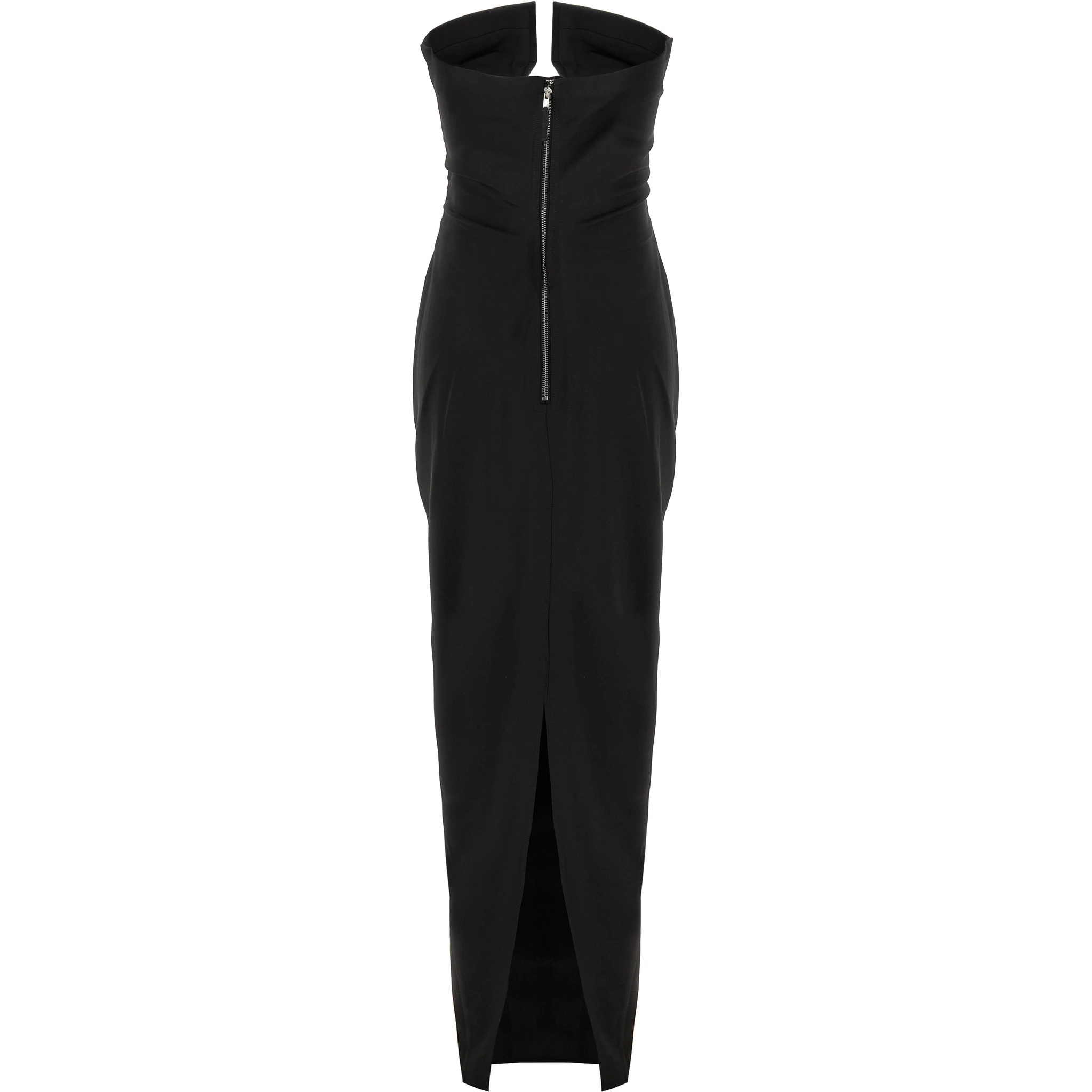 Black Wool Long Dress