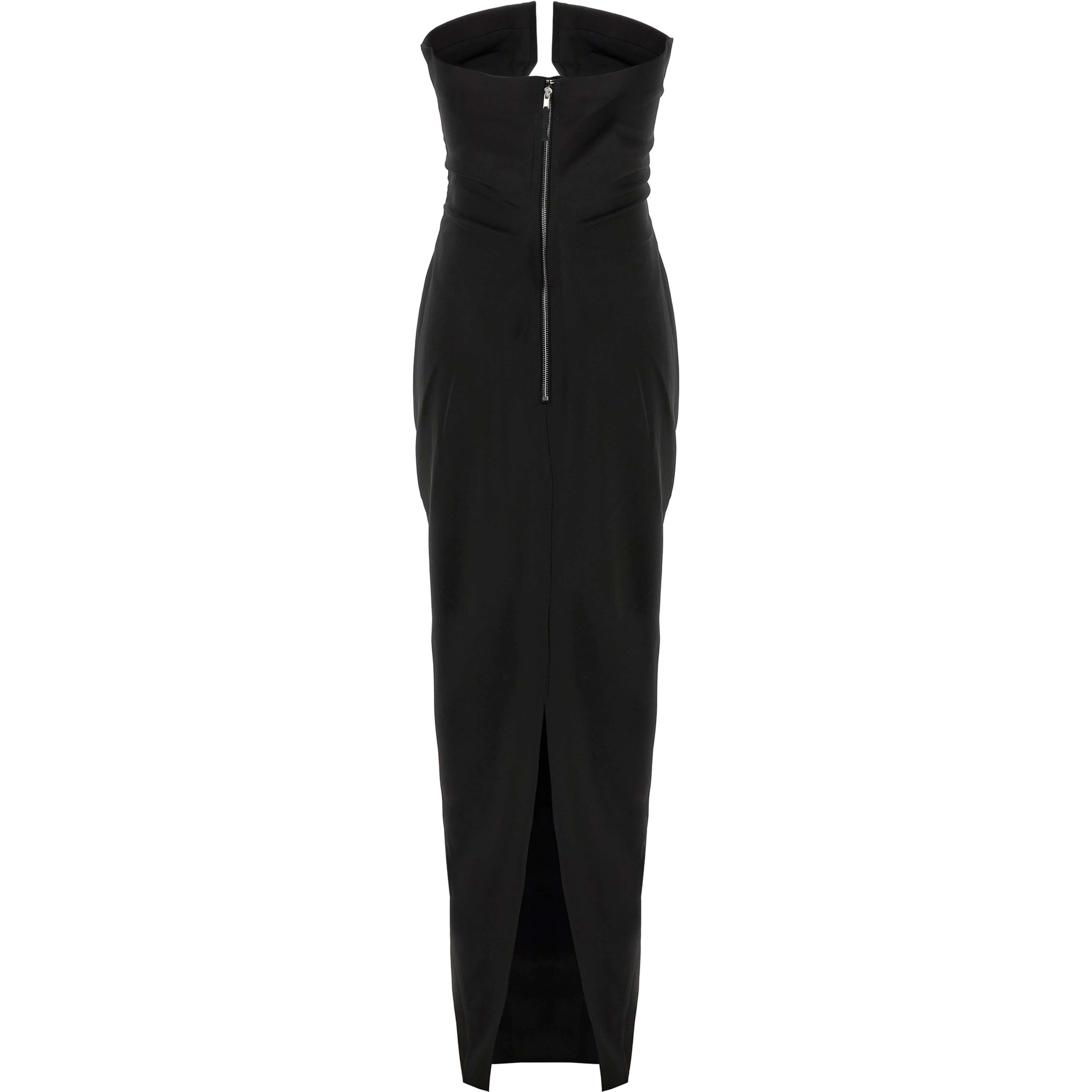 Black Wool Long Dress