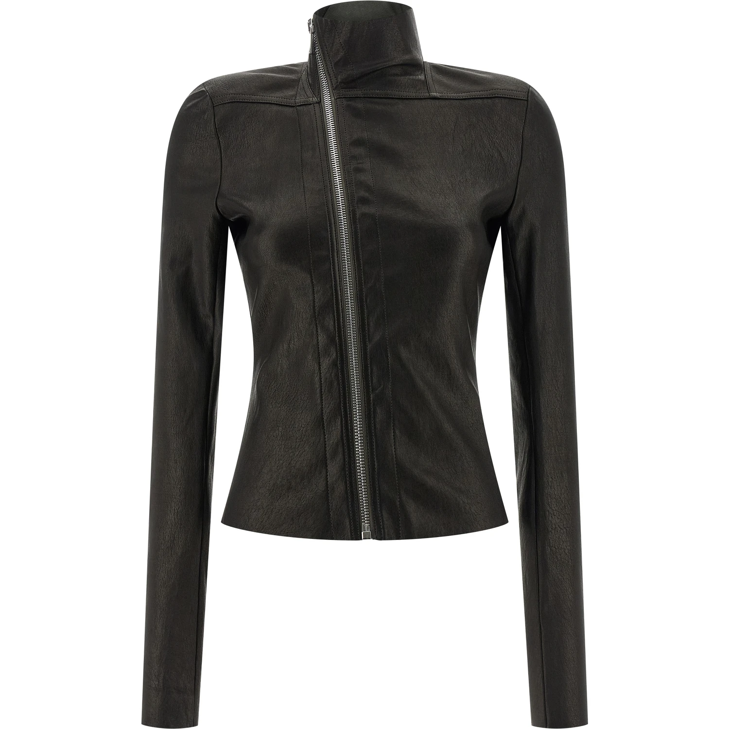 Black Lamb Leather Leather Jacket