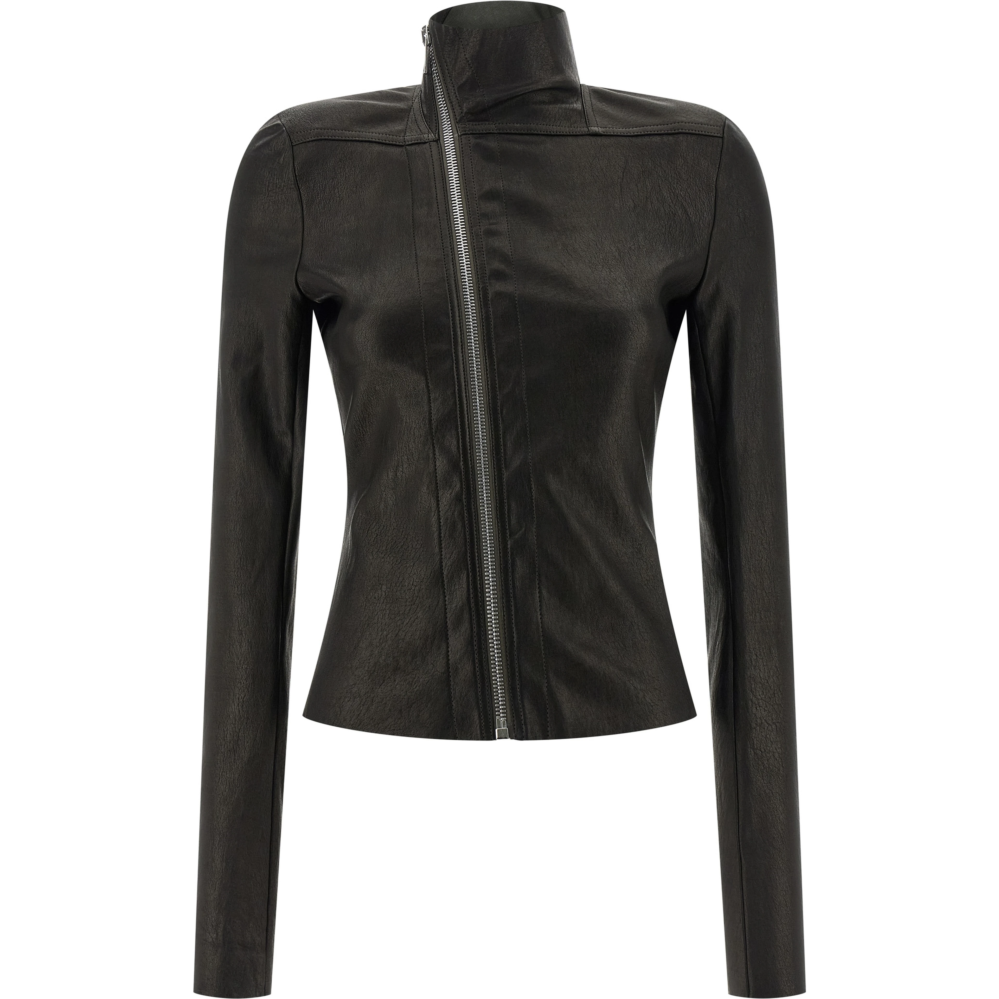 Black Lamb Leather Leather Jacket