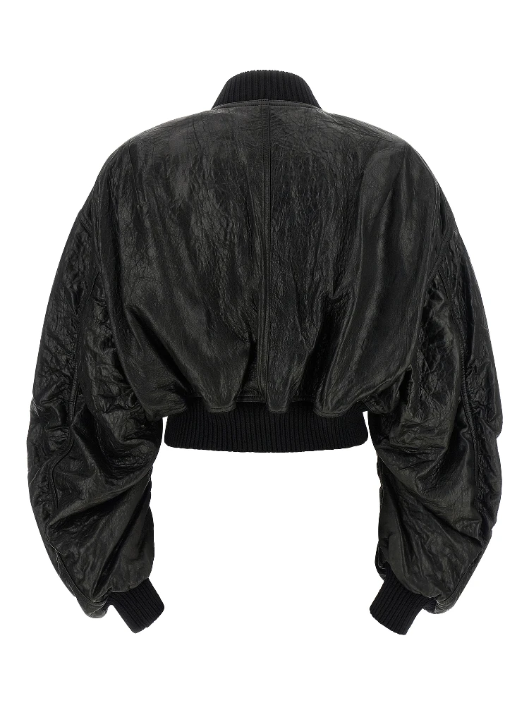 Black Lamb Leather Leather Jacket alternative