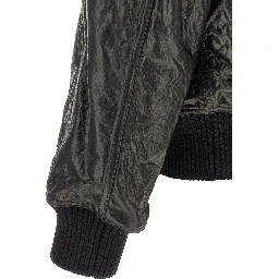 Black Lamb Leather Leather Jacket