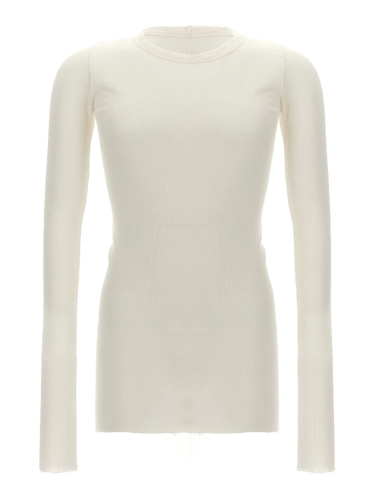 White Viscose T-Shirt