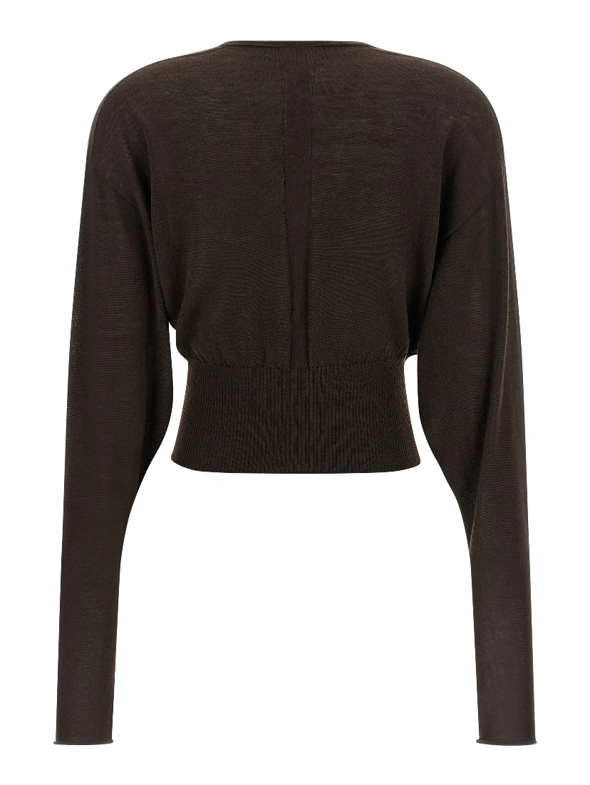 Brown Virgin Wool Shirt