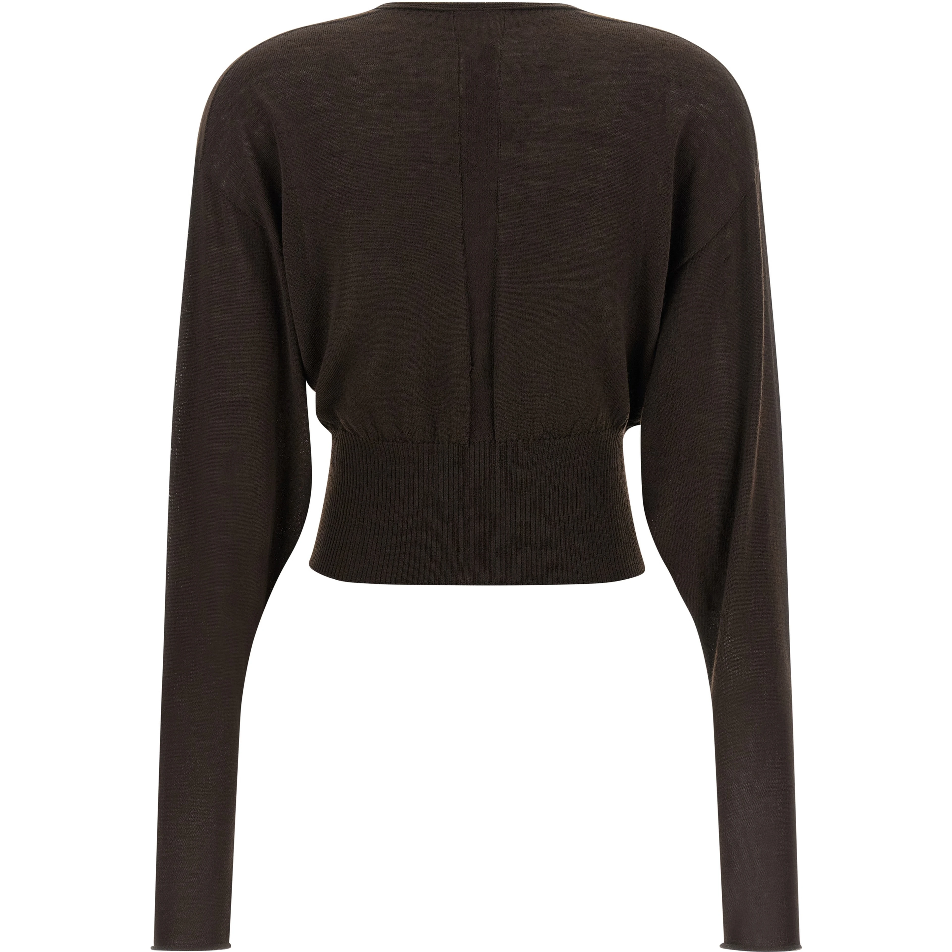 Brown Virgin Wool Shirt