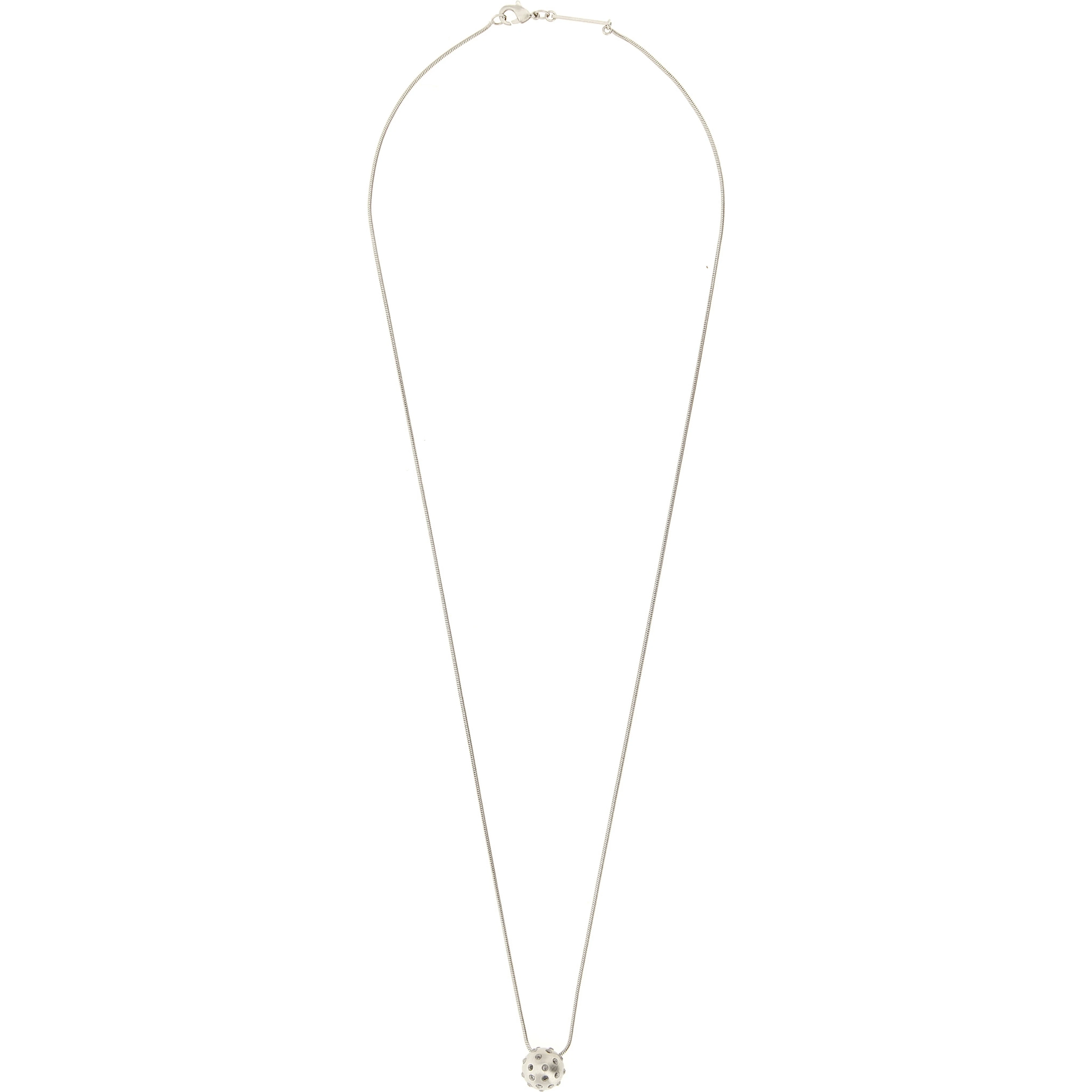 Silver Brass Necklace