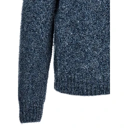 Blue Wool Cardigan