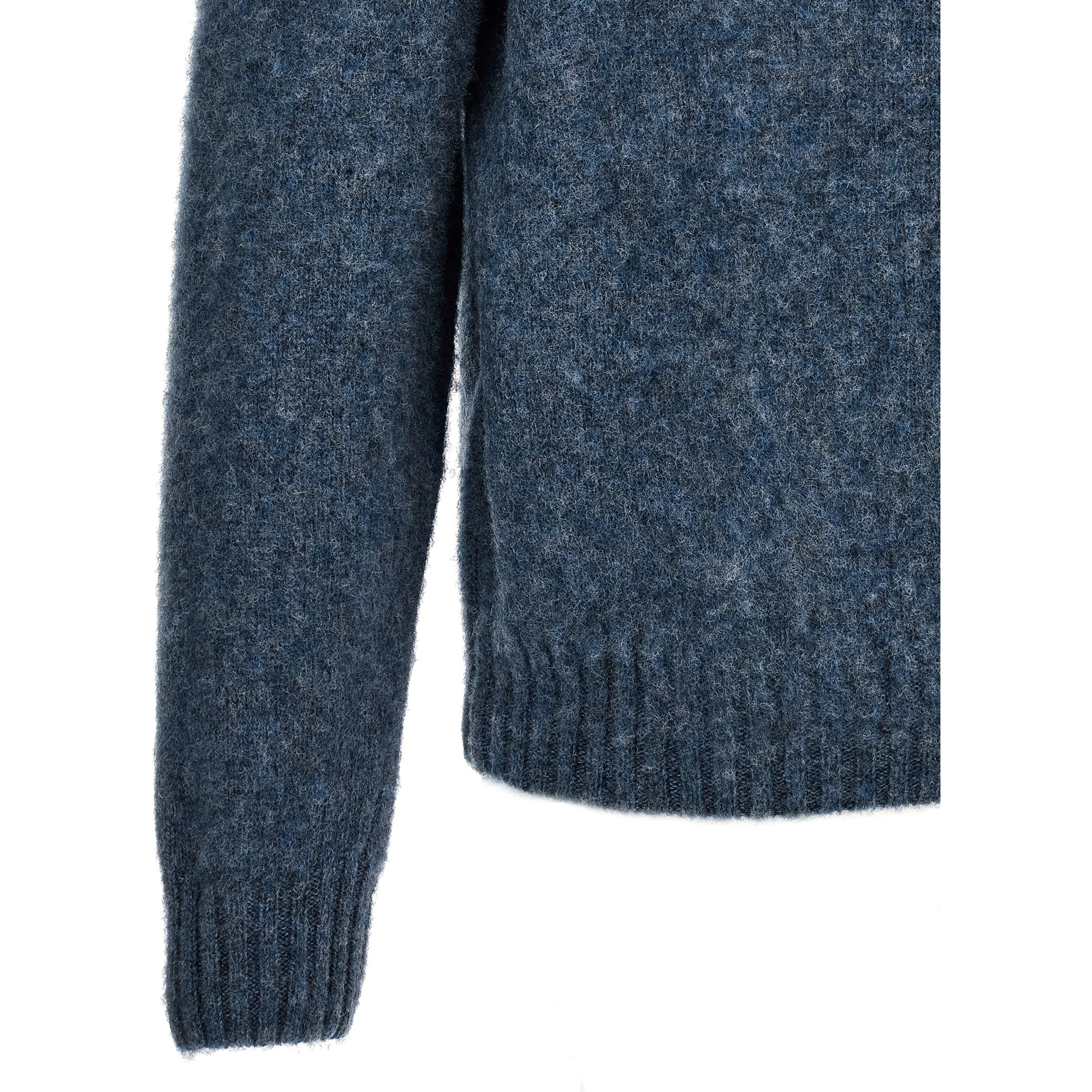 Blue Wool Cardigan