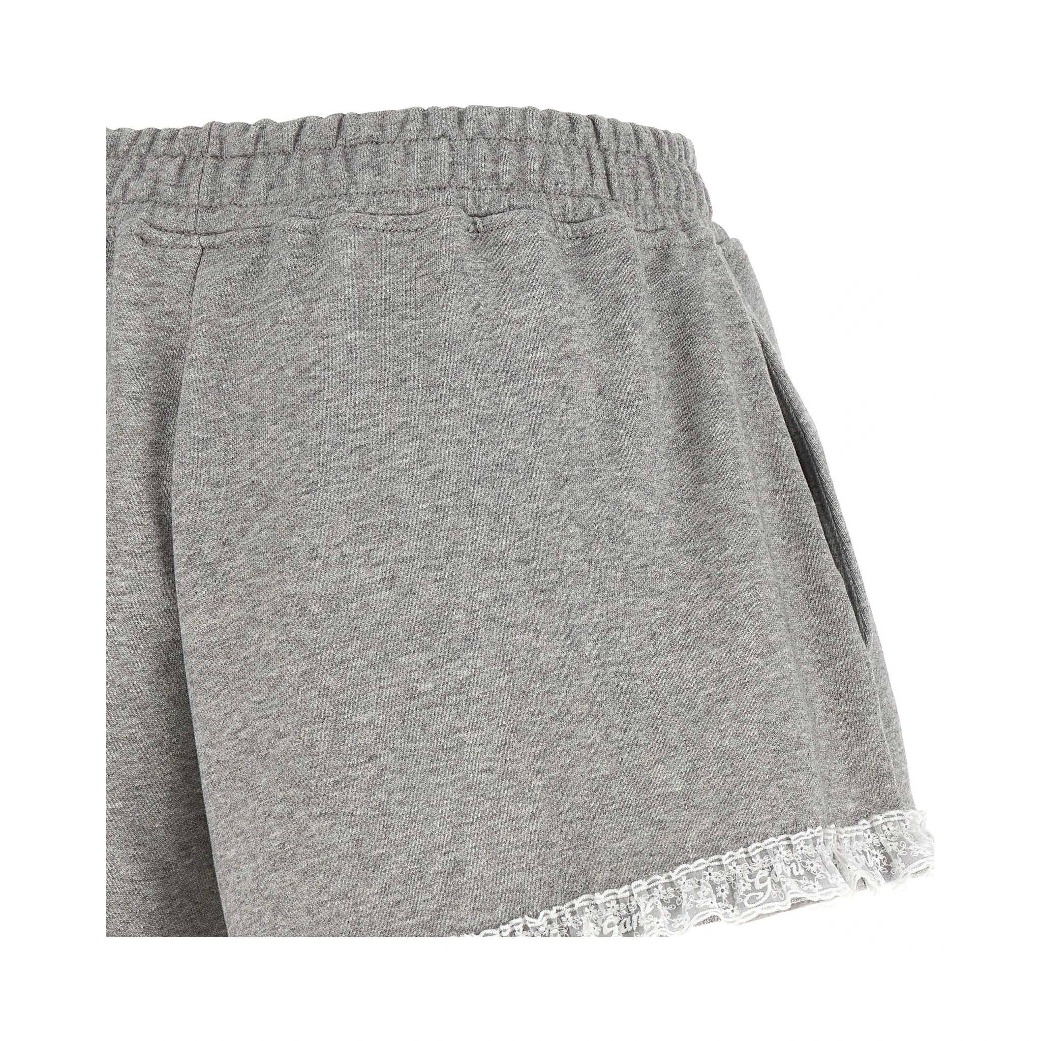 Gray Organic Cotton Bermuda Shorts