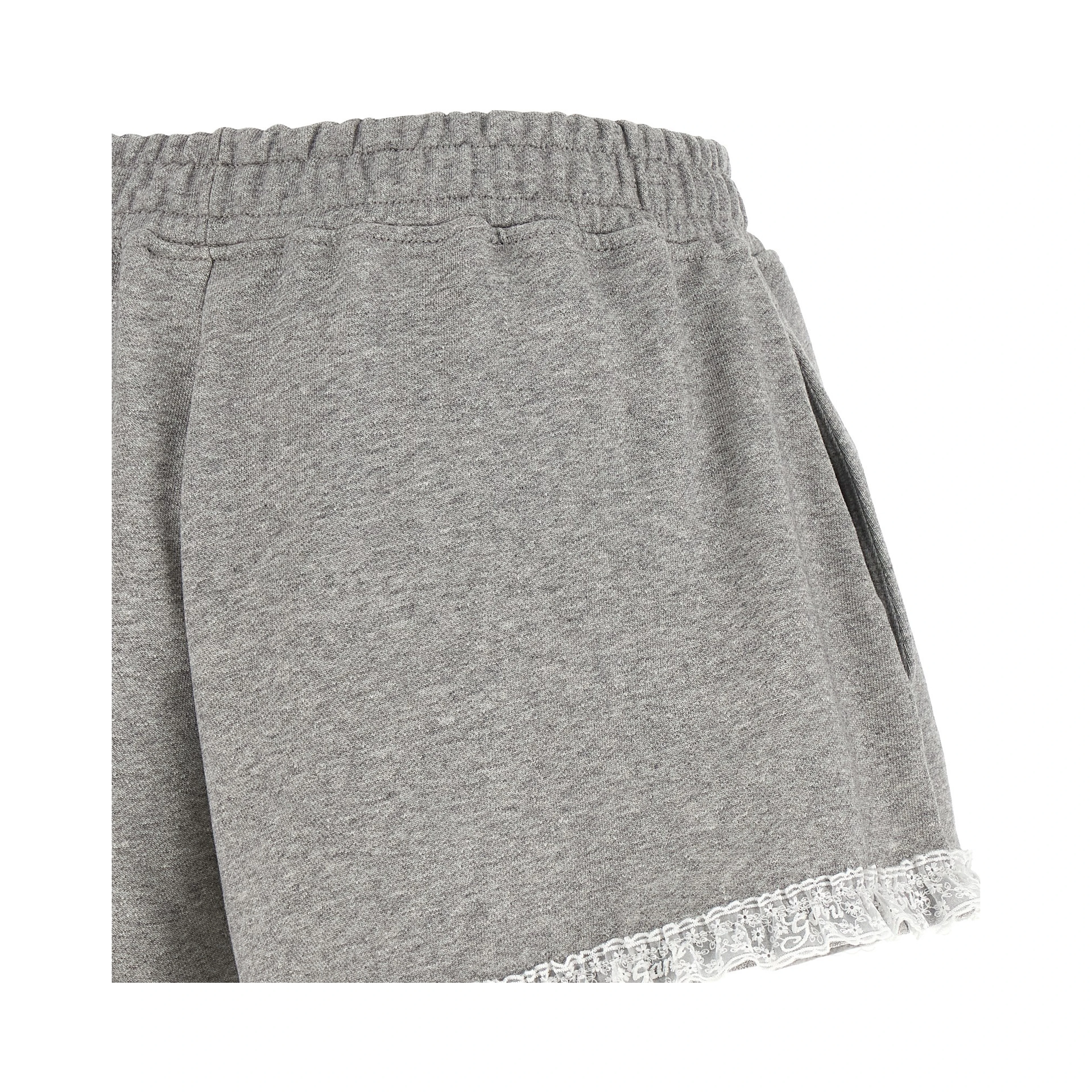 Gray Organic Cotton Bermuda Shorts