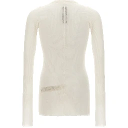White Viscose T-Shirt