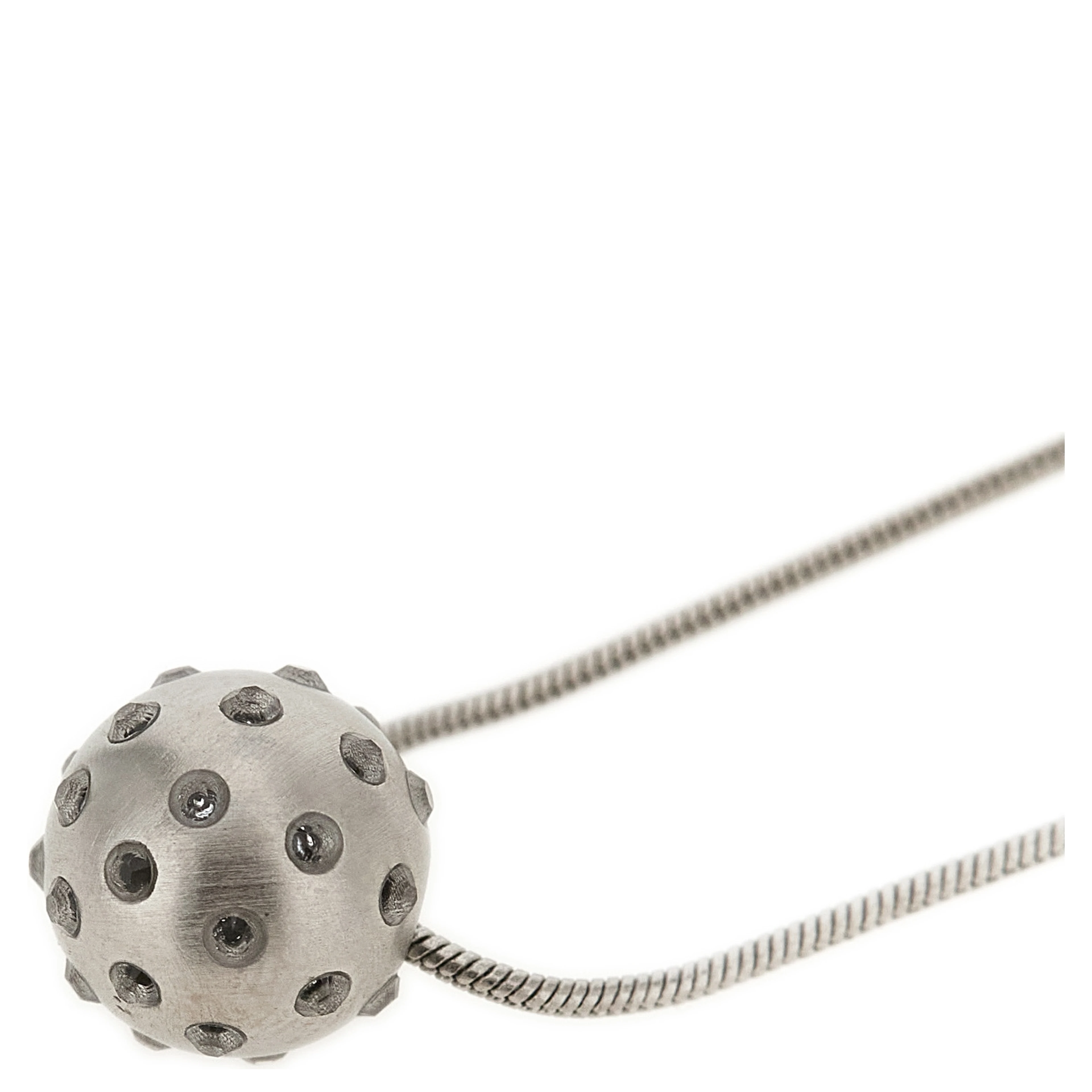 Silver Brass Necklace