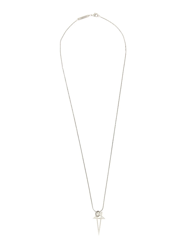Silver Brass Necklace