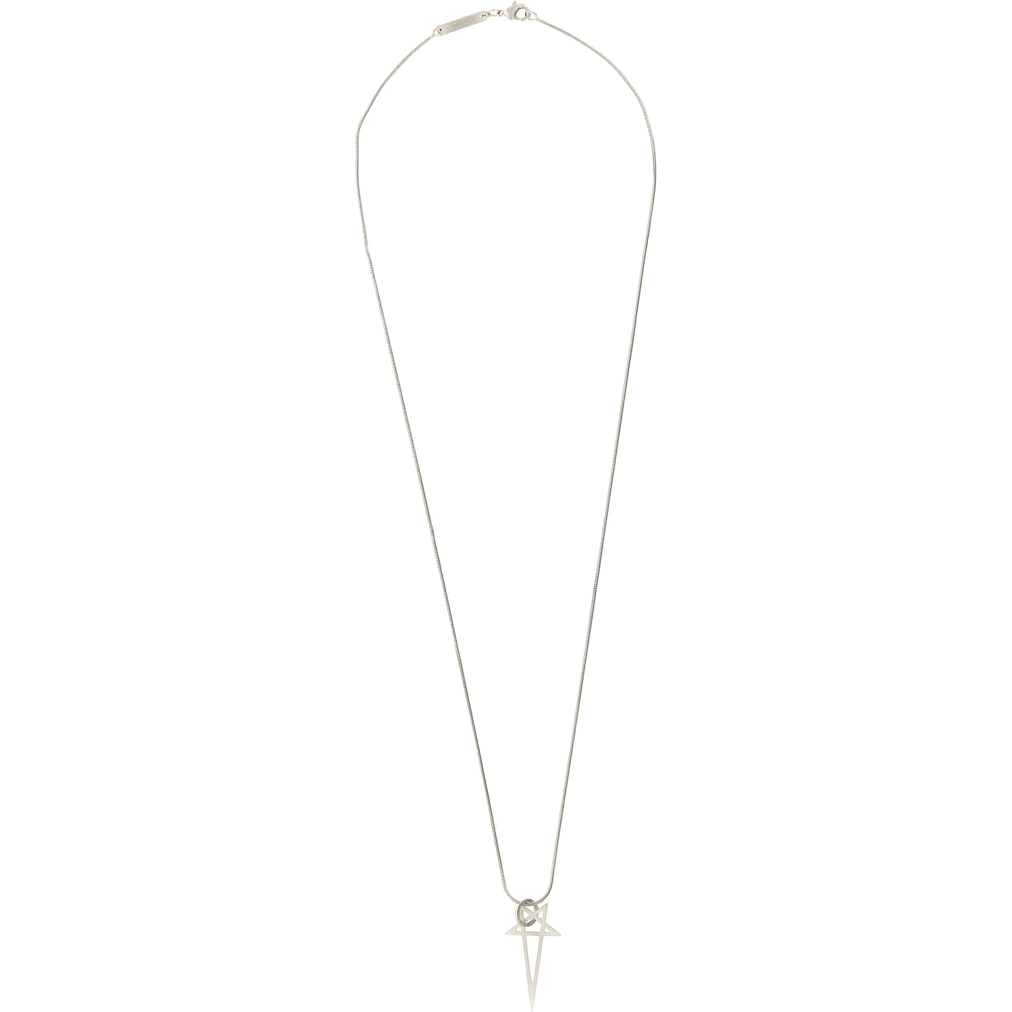 Silver Brass Necklace