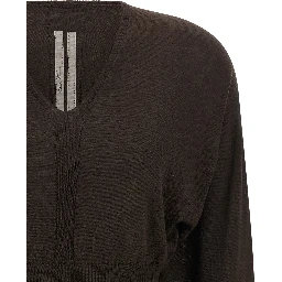 Brown Virgin Wool Shirt
