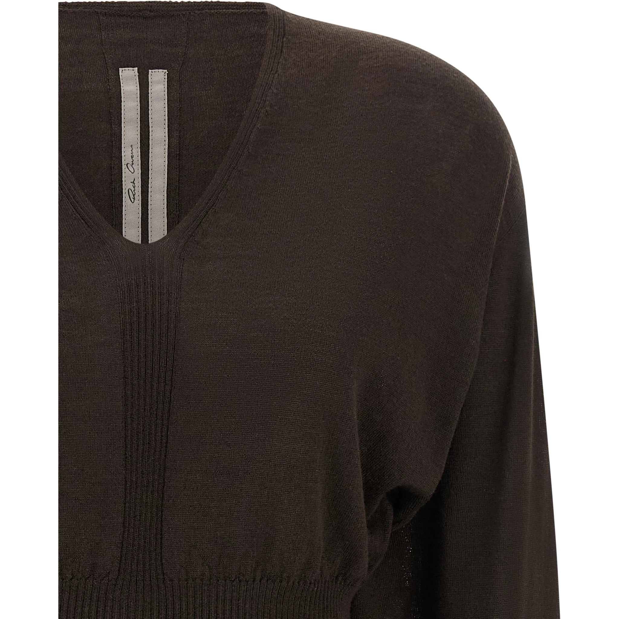 Brown Virgin Wool Shirt