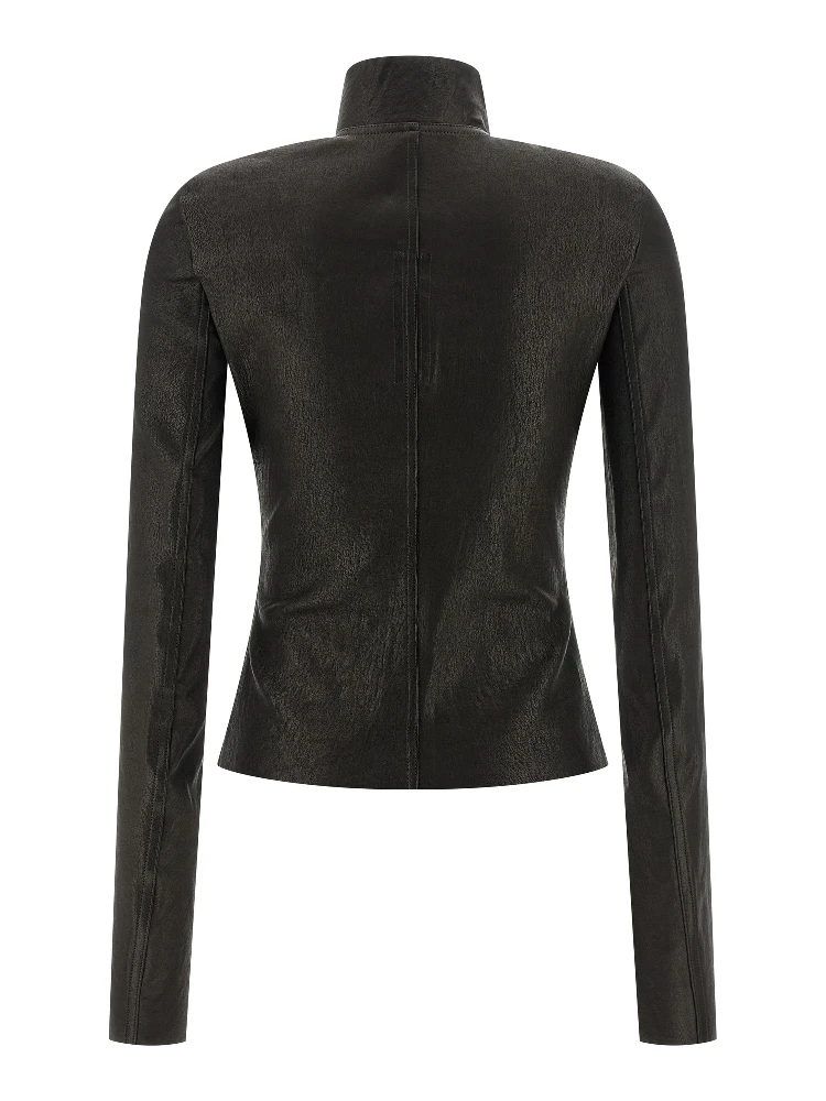 Black Lamb Leather Leather Jacket alternative
