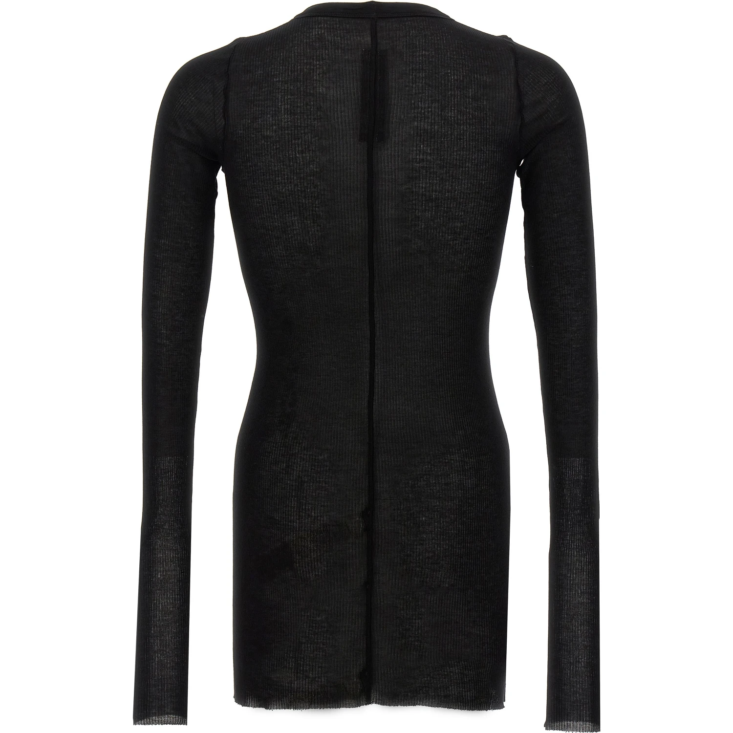 Black Viscose T-Shirt