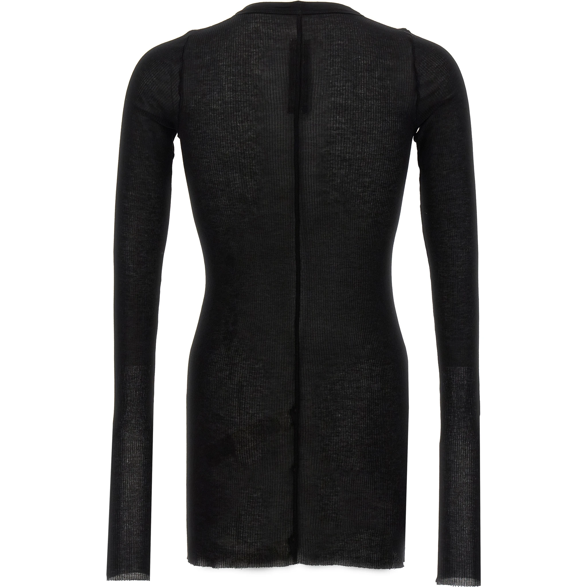 Black Viscose T-Shirt