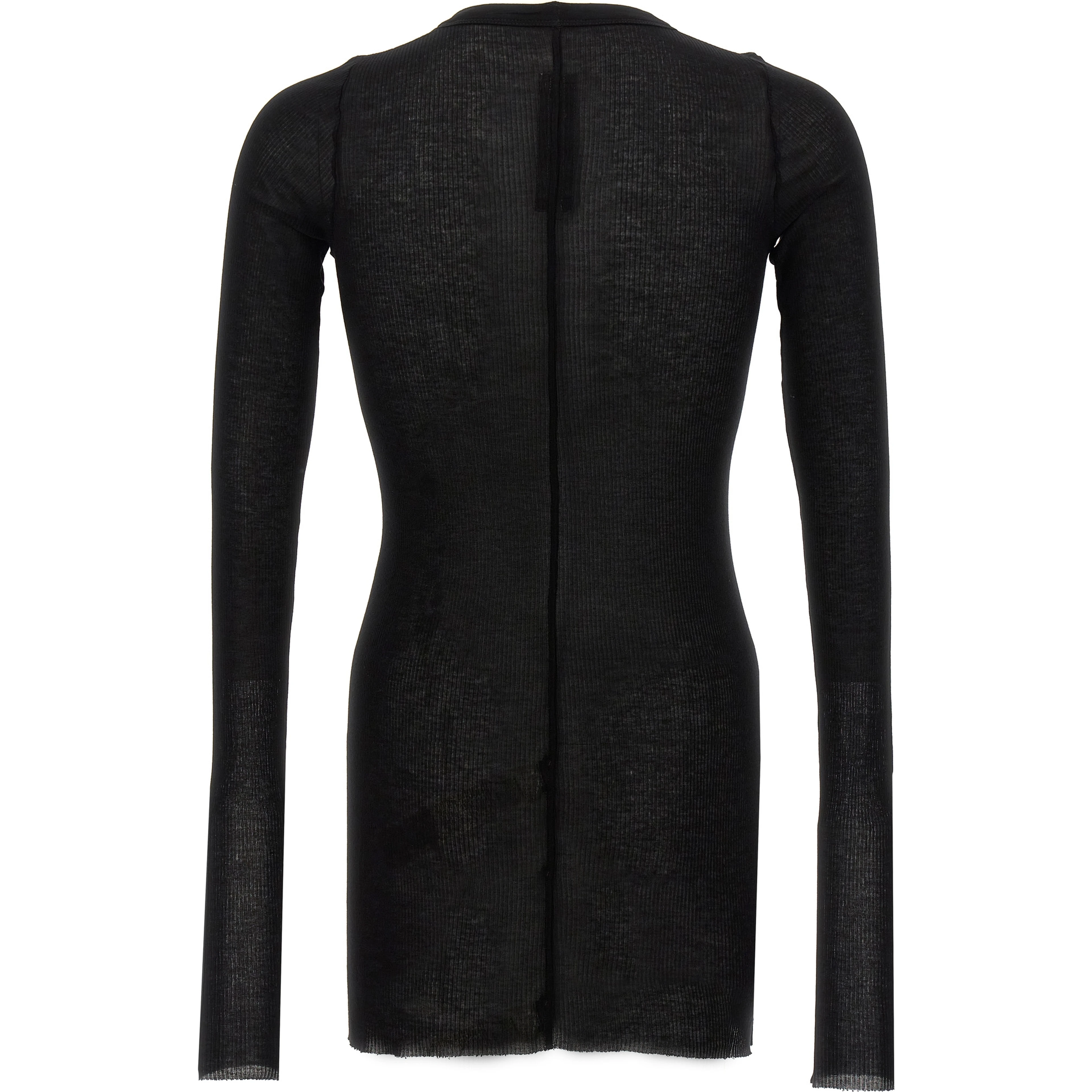Black Viscose T-Shirt