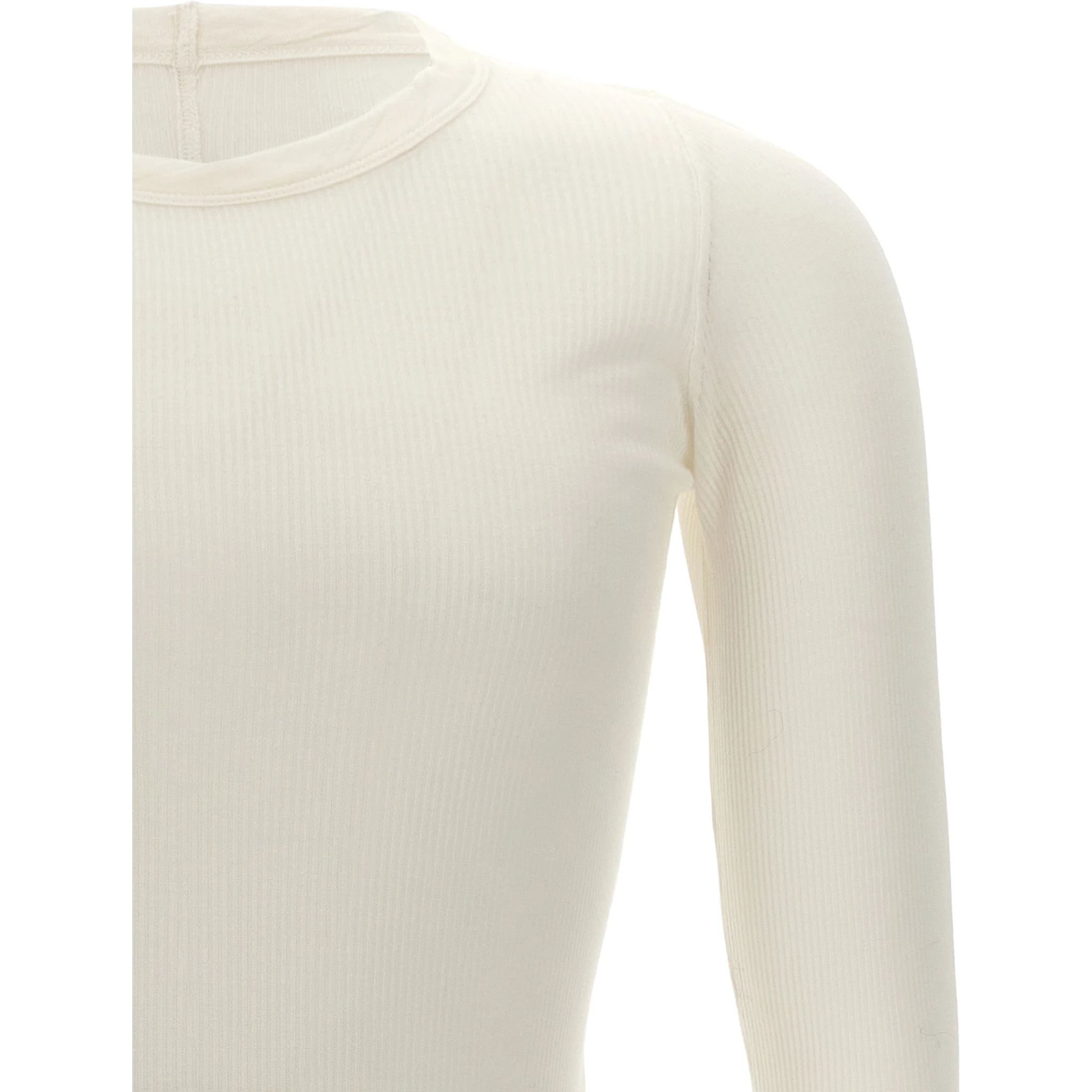 White Viscose T-Shirt