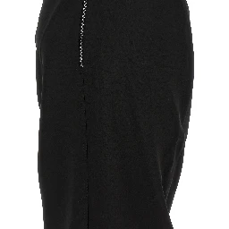 Black Wool Long Dress