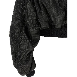 Black Lamb Leather Leather Jacket