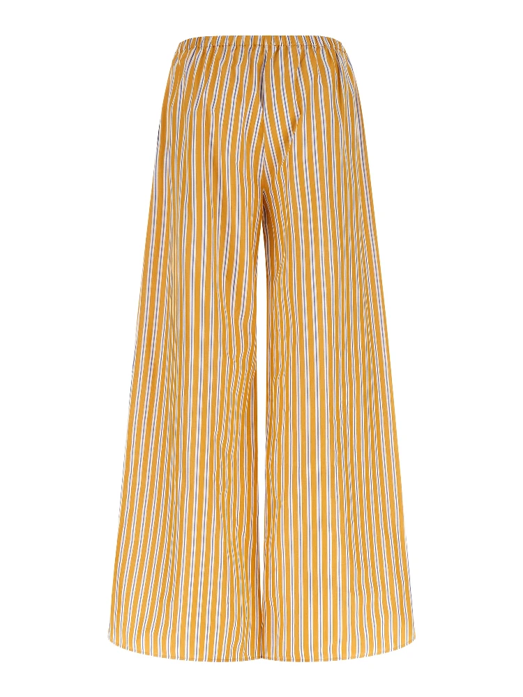 Bicolor Cotton Casual Pants alternative