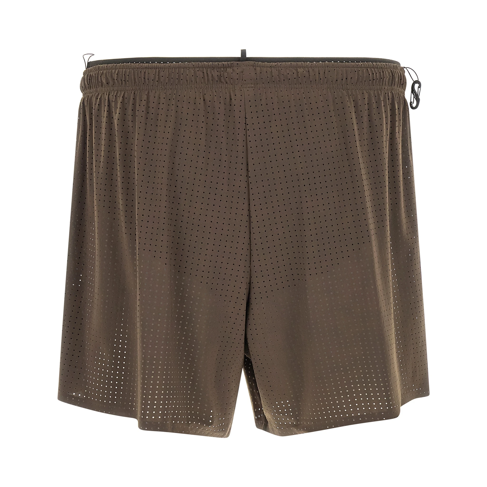 Gray Polyamide Bermuda Shorts
