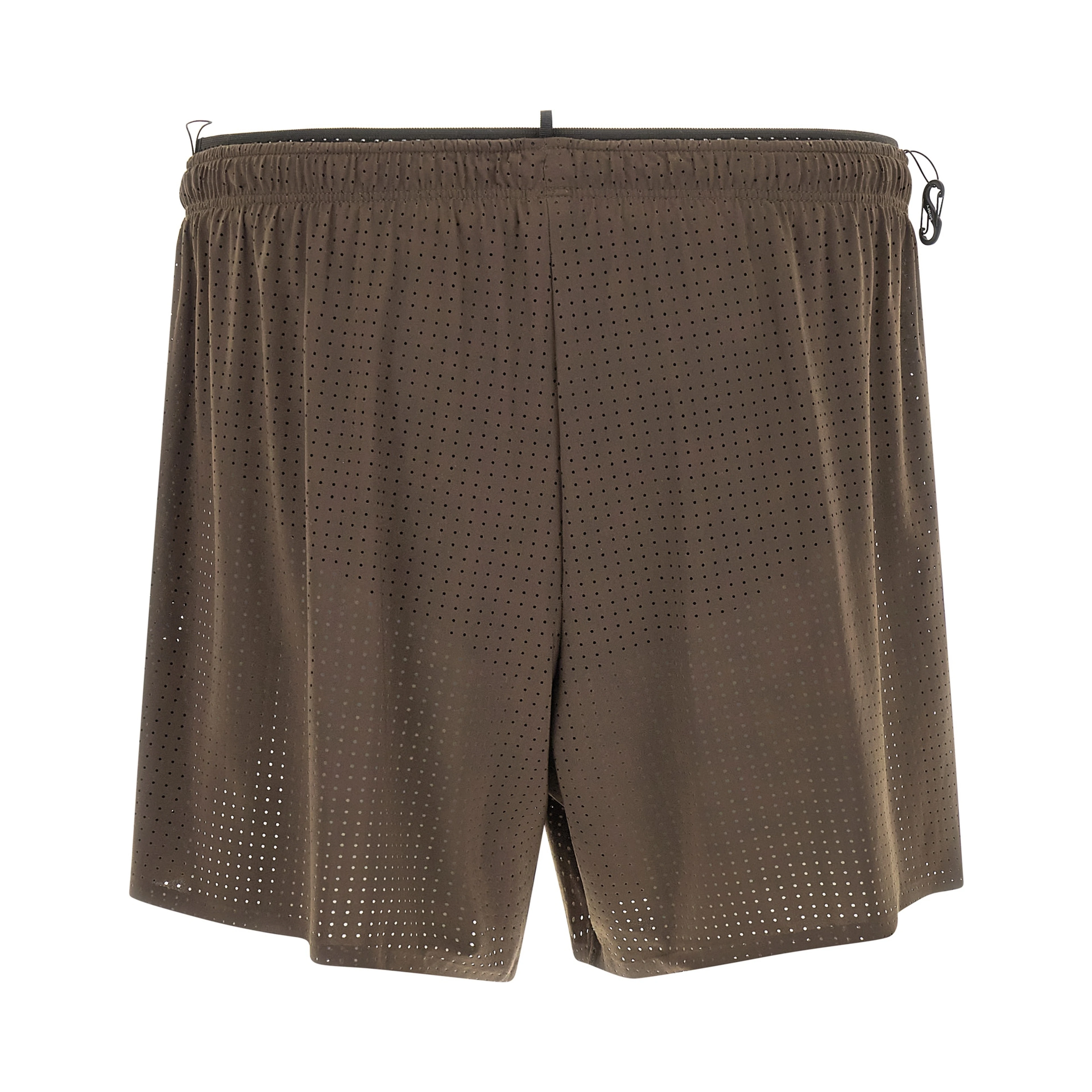 Gray Polyamide Bermuda Shorts