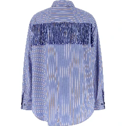 Blue Cotton Blouse