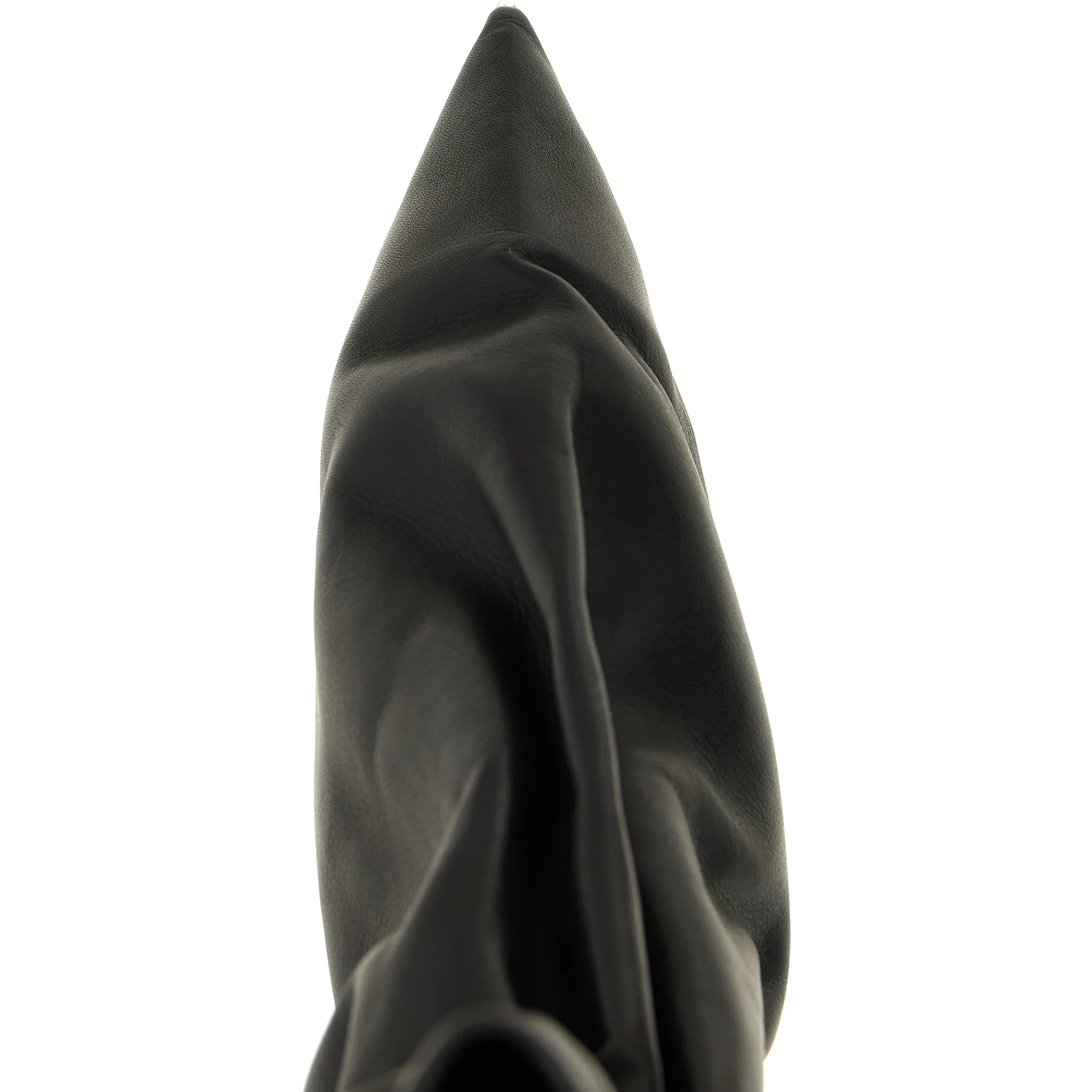Black Calfskin Ankle Boots