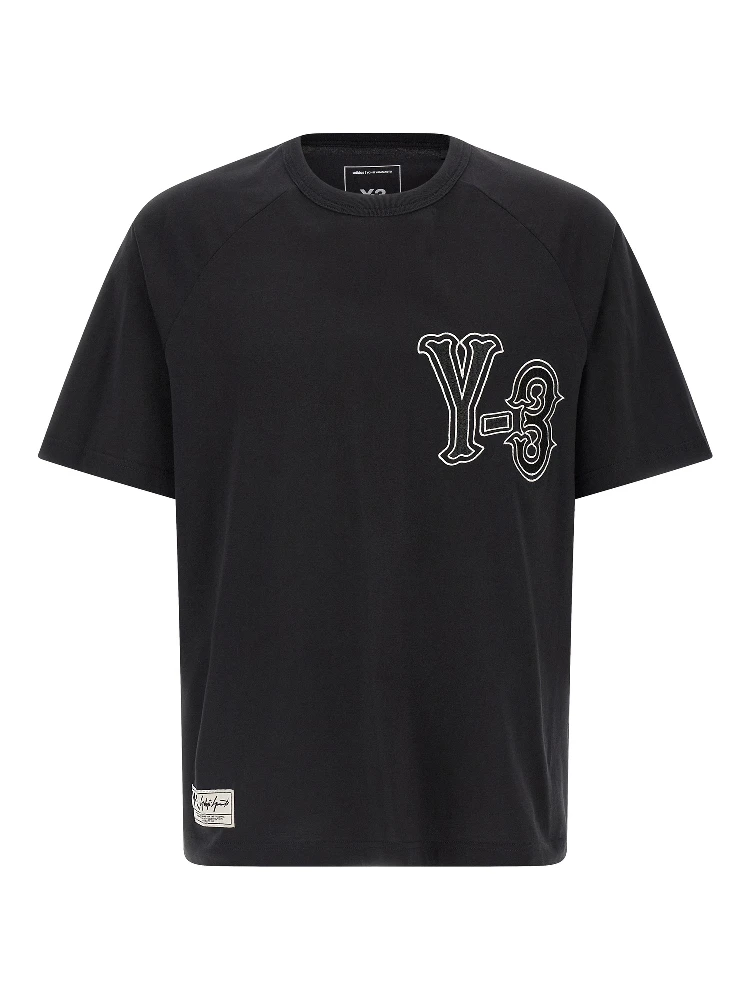 Black Cotton T-Shirt