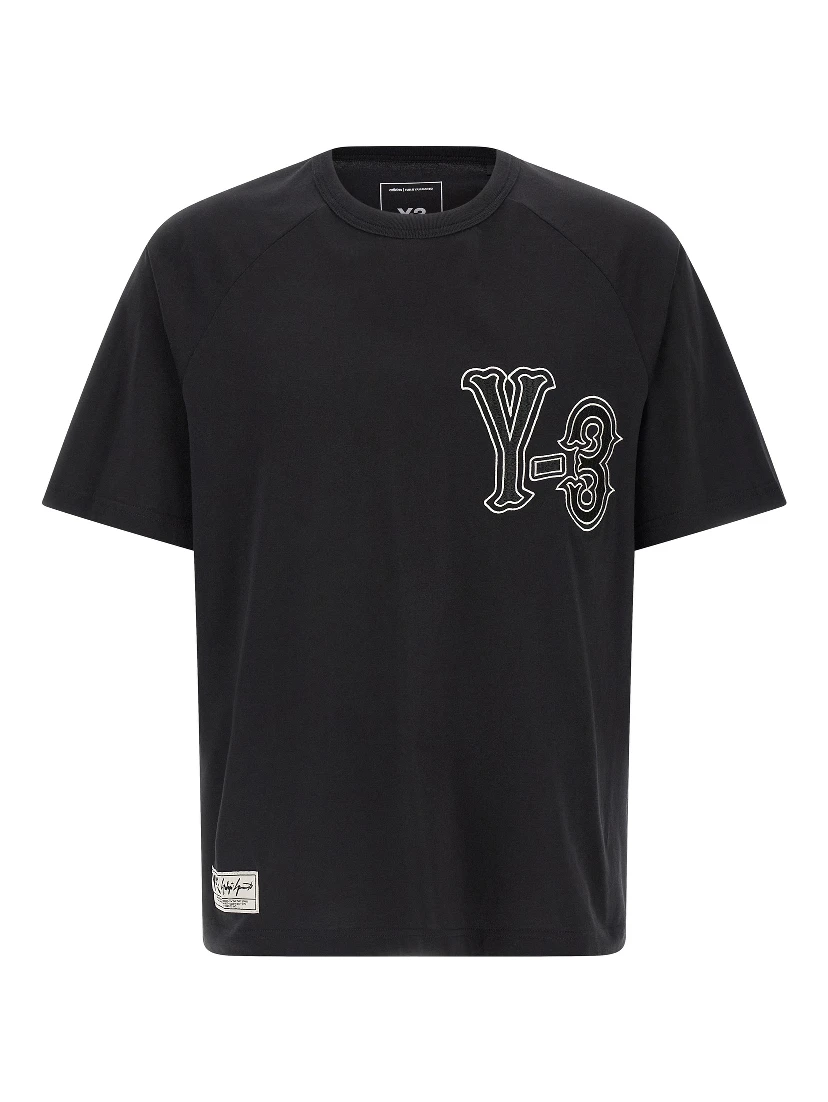 Black Cotton T-Shirt