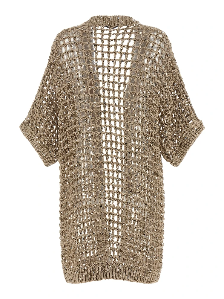 Beige Cotton Cardigan alternative